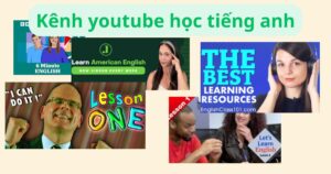 kênh youtube học tiếng anh