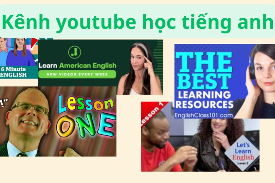 kênh youtube học tiếng anh